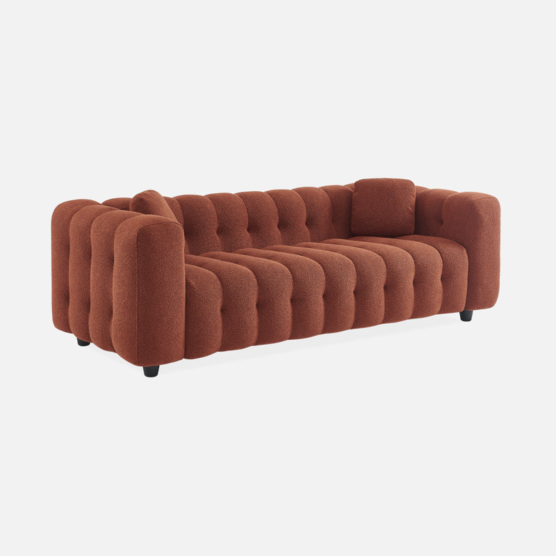 Amone 3 Seater Sofa, Orange