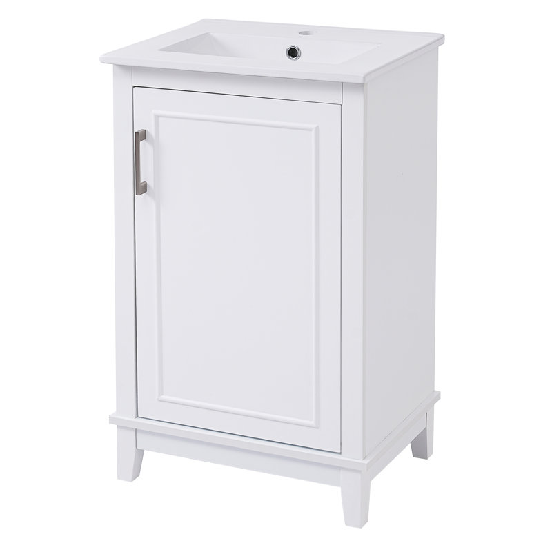 Faroug Bathroom Storage Ceramic,door,Bathroom Vanity, White