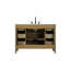 Meuble-lavabo simple 48 po en chêne noisette-588349377-588349405