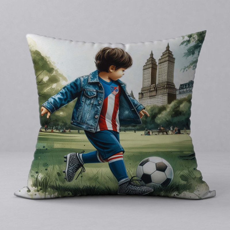 Polyester Throw Square Pillow Cover & Insert