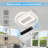 20Inch Modern Leafless Ceiling Fan With Remote Control Removable And Washable, Reversible Motor