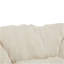 Fauteuil à billes Olbia, fausse fourrure beige