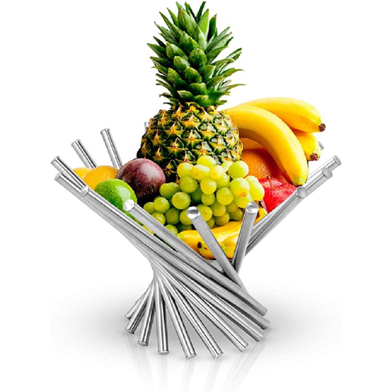 Simpli-Magic Stainless Steel Stainless Steel Fruit Bowl