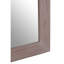 Wine Solid Wood Flat Wall Mirror-39983868