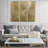 Sunburst Gold Hand-Painted Resin 3-Piece Wall Art Décor Set-92389201