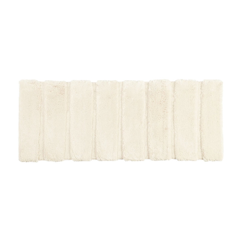 Tapis pour salle de bain 24 po x 58 po, rayé, doux, antidérapant, l 24 po x L 58 po, rayé, Simple - L 59,64 po x l 24,41 po