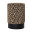 Ardmore Velvet Fabric Pouf on Black Metal Base-1445822860