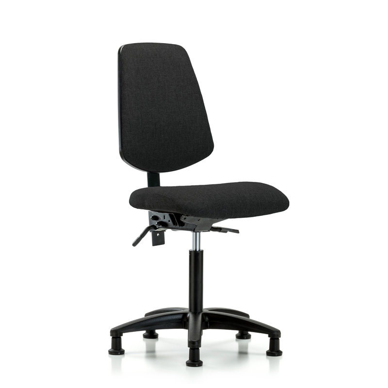 Fauteuil en tissu - Siège inclinable FMBCH,, Non, Noir, Patins