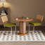 Chaise d'appoint rembourrée en velours Amyris-587093979-587093982