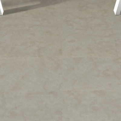 Carreau de vinyle 12 po x 12 po x 1,2 mm de couleur beige Nexus