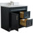 Amedea 37'' Single Bathroom Vanity with Top-696254514-696254516