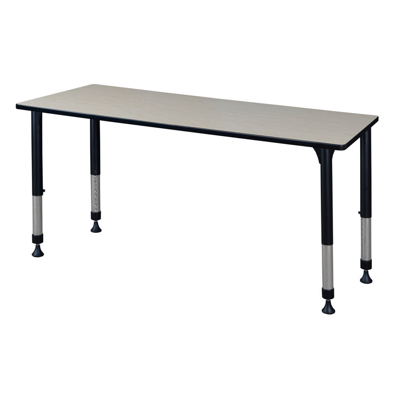 Table de formation à hauteur réglable Albaugh, Érable, H 34 po x L 72 po x l 24 po