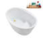 1290.3mm x 899.2mm Soaking Acrylic Bathtub-259013297