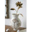Vase en céramique blanc 8 x 8 x 11 po