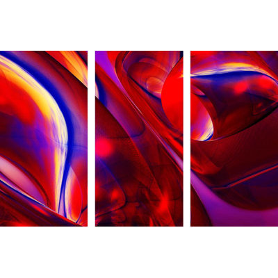 " Swirls Triptych " by Scott Menaul