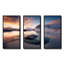 Lever de soleil sur la plage rocheuse II - art mural plage-2134286188-2134286190