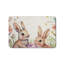 Tapis pour salle de bain Watercolor Bunny, 20 x 32 po, antidérapant pour salle de bain et chambre de bébé