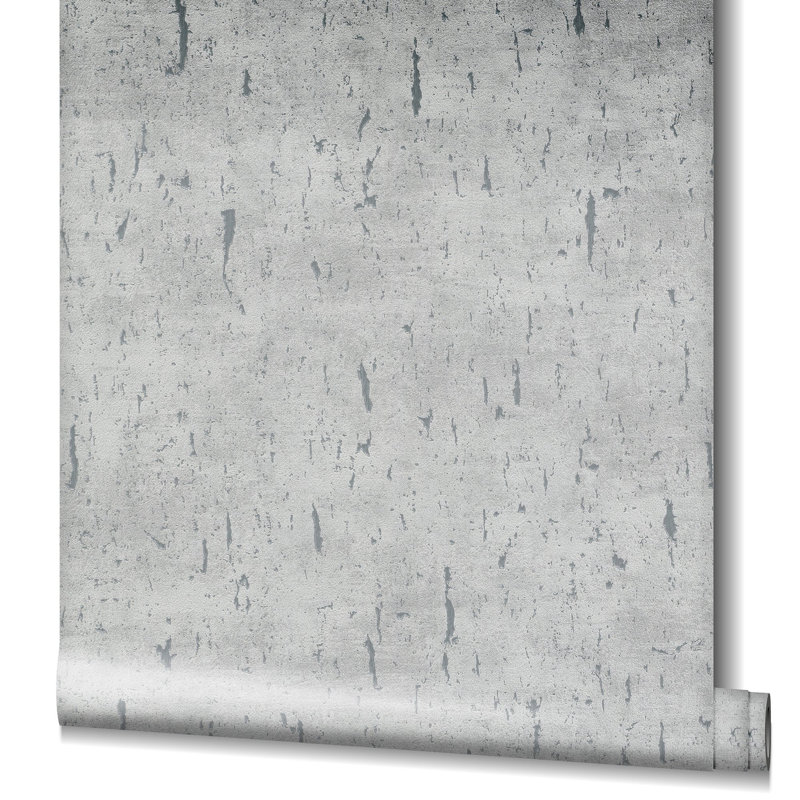 Jerez Cork Effect Textured Wallpaper Roll 10.05m x 0.70m, Grey