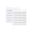 Island Retreat Wellness 12 Piece 100% Cotton Washcloth Set-100487106