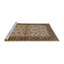 Tapis 100% moderne lavable à la machine de style Mid-Century 712-738800315