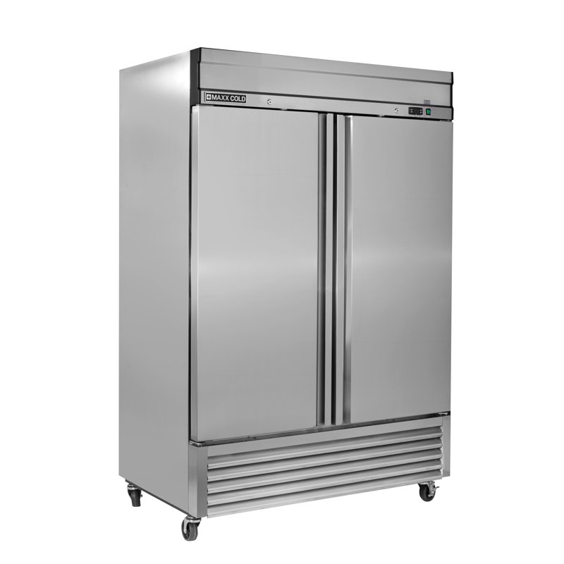 Maxx Cold Door Reach-In Freezer, Bottom Mount, 49 cu. ft., in Stainless Steel
