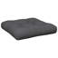Coussin de siège d'extérieur standard en polyester gris anthracite Pallet Cushion-45905500