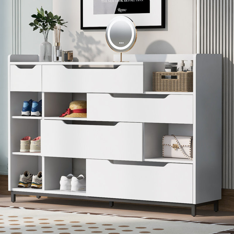 20 paires de rangement pour chaussures, Blanc