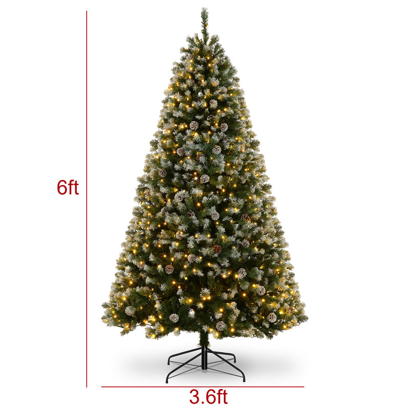 Arbre de Noël pin clair, 6'