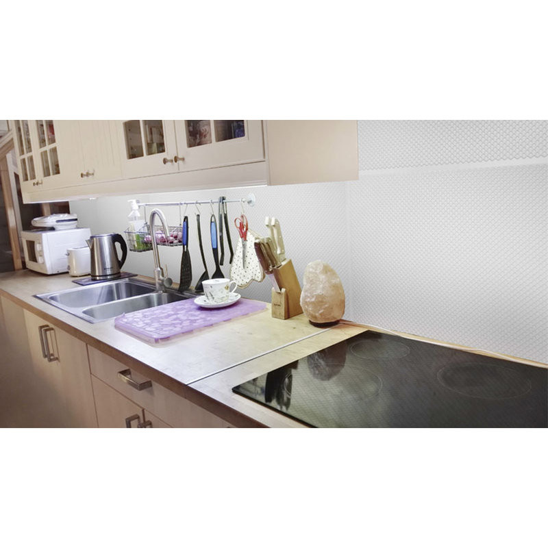 Panneaux muraux blancs 23 po x 23 po (paquet de 10)