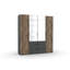 Vince 4 Door Manufactured Wood Wardrobe-71171437