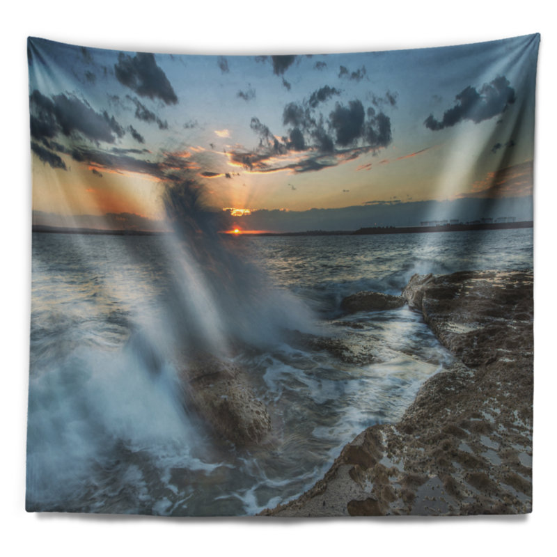 Polyester Tapestry, 78" H x 92" W