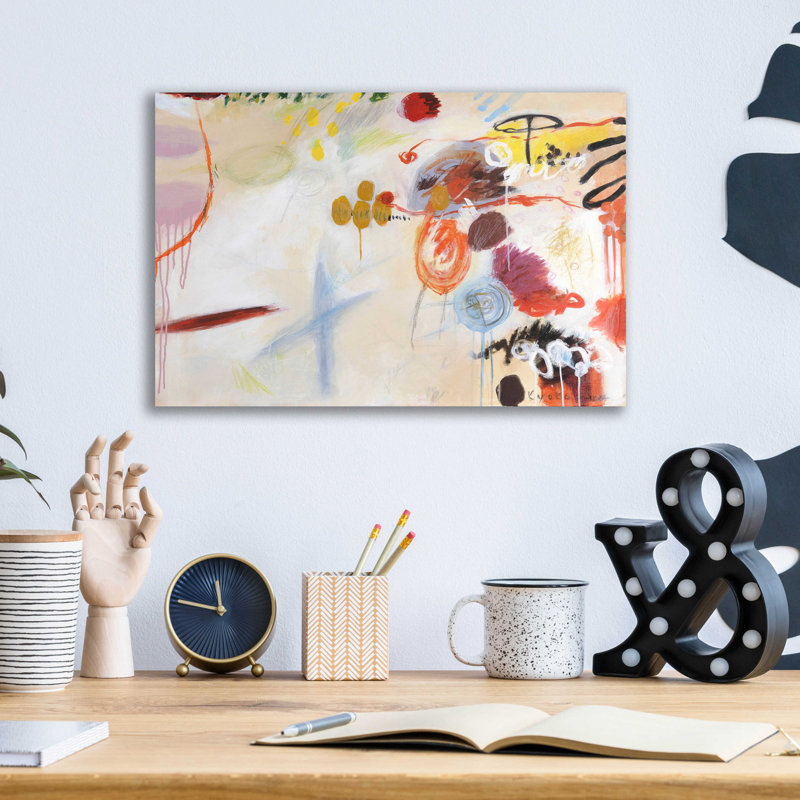 «Catching Bubbles» par Kyoko Fischer, H 12 po x l 16 po x P 0,13 po