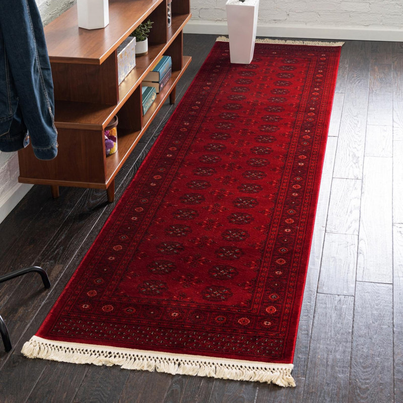 Tapis rouge Amro, Tapis de couloir 2 pi 7 po x 12 pi