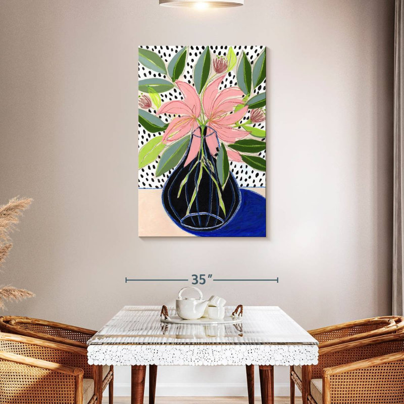 Harnek Lavish Spring Florals IV, 45" H x 30" W