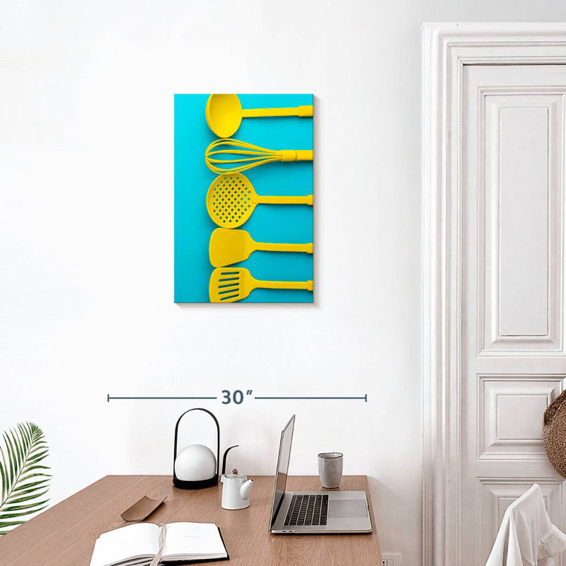Outils de cuisine jaune Senne, H 24 po x l 16 po