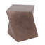 Table d'appoint en béton léger avec une apparence lisse, améliore la table de bout moderne, rehausse le style de décoration intérieure