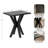 Yates Wooden Geometric Rectangle Side Table