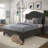 Herning Upholstered Slat Bed With Curved Headboard - Queen Size-100095268