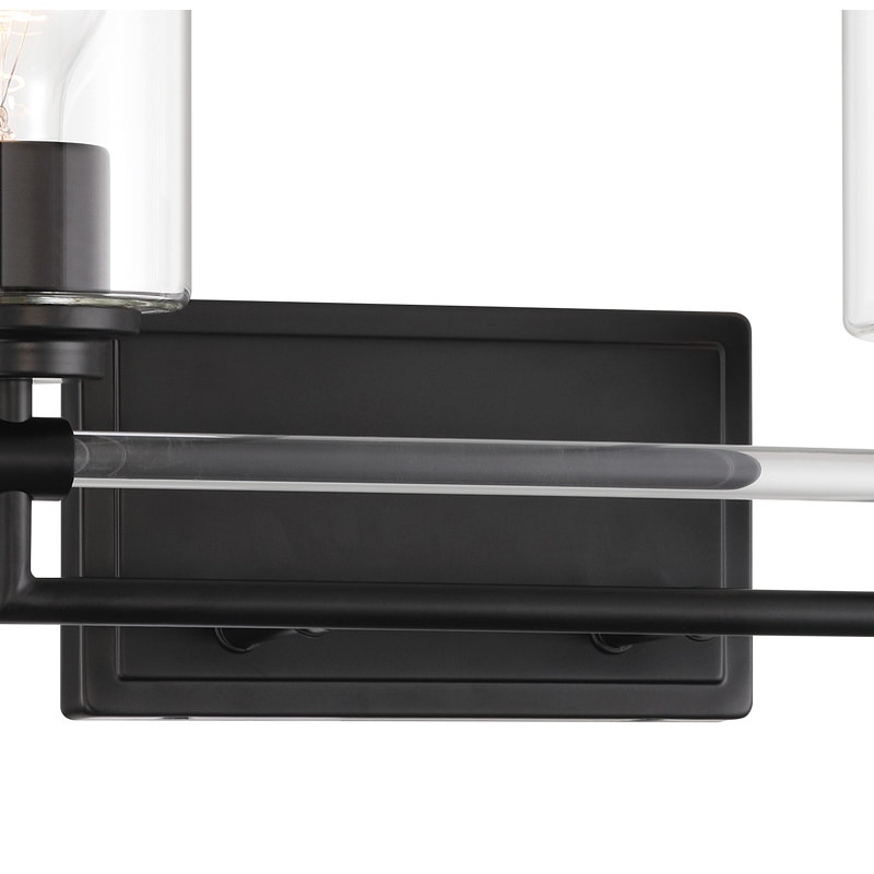 Breakwater Bay Adysan - 2 Light Bath Vanity In Coal Finish