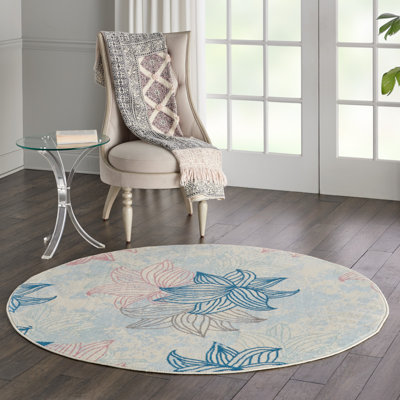 Floral Area Rug