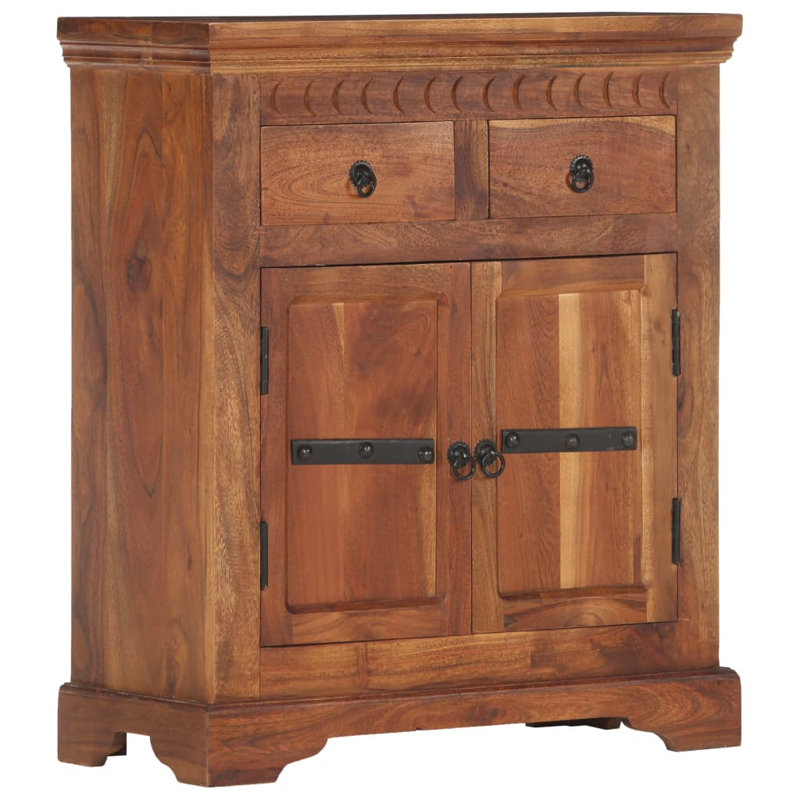 Buffet Modern - Armoire de rangement en bois d'acacia massif