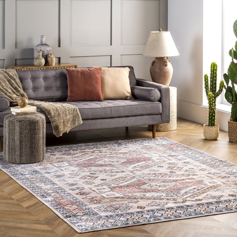 Southwestern Area Rug, Rectangle 213 x 274cm