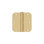 Deltana S35R55 3-1/2" x 3-1/2" x 5/8" Radius Hinge, Residential Thickness in Antique Brass Pair