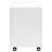 File Cabinet With Rolling Feature And Glossy White Laminate For Office Efficiency Area, 3 Storage, Modern Printer Stand Smooth Function