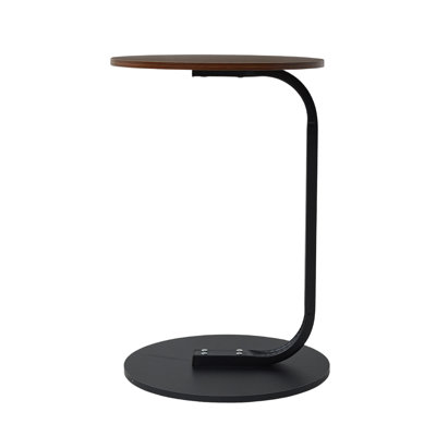 Tray Top Pedestal End Table