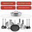 Metal Rectangle Hanging Pot Rack
