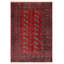 Tapis unique rouge / bleu / beige / or 4 pi 1 po x 6 pi Righley