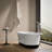 Volute 63 In. X 28-3/8 In. Freestanding Bath With Base