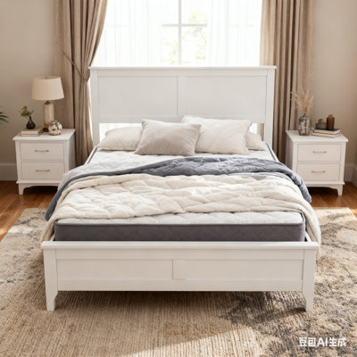 Lit plateforme double Modern