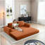 Canapé-lit pliant convertible 2-en-1 avec mécanisme coulissant et conception modulaire pour des espaces de vie flexibles.-1339162666
